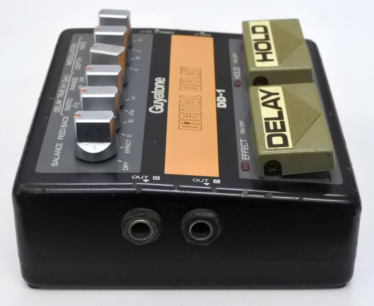 ギター guyatone DD-1 digital delay Guyatone DD-1 Digital Delay Guitar Effects Pedal A4 DHL
