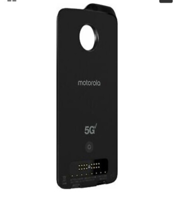 Motorola MOT5GMOD 5g Moto Mod Battery Case For Moto Z3 Verizon, Black