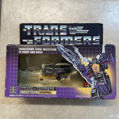 TRANSFORMERS G1 VINTAGE Shrapnel Neuf EUR 380,00