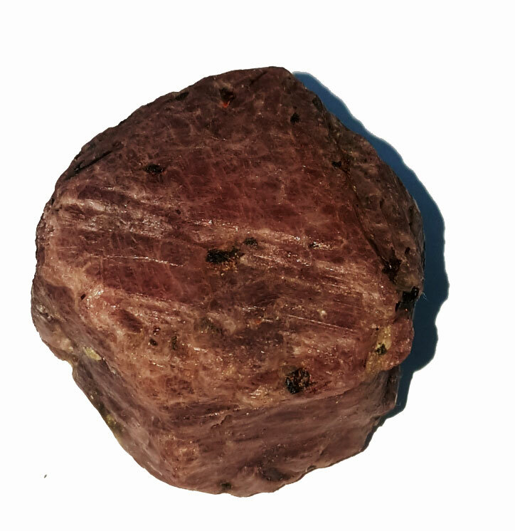 Loose Gemstone Natural Ruby Corundum 242.68 Ct Uncut Rough