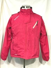 Cb Sport Women's Pink Xl Winter Coat Soft Shell Removable Hood Full Zip   [c8]