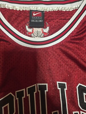 Vintage Nike Authentic Michael Jordan #23 Chicago Bulls Jersey Sz