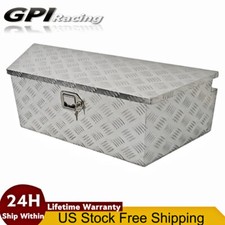 39x16x12 Aluminum Trailer Tongue Box For Truck Pickup Underbody Tool Storage 39x16x12 Aluminum Trailer Tongue Box For Truck Pickup Underbody Tool Storage