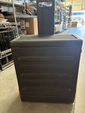 SKB 4 Space Rolling Roto Rack Case w/ Wheels Pull Out Handle Waterproof W/ PDU