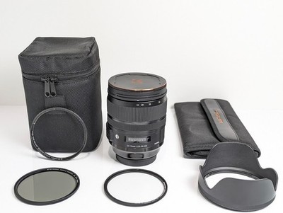 Sigma 24-70mm f/2.8 DG OS Art Canon EF Excellent+++++ mit Filterset mit Koffe...