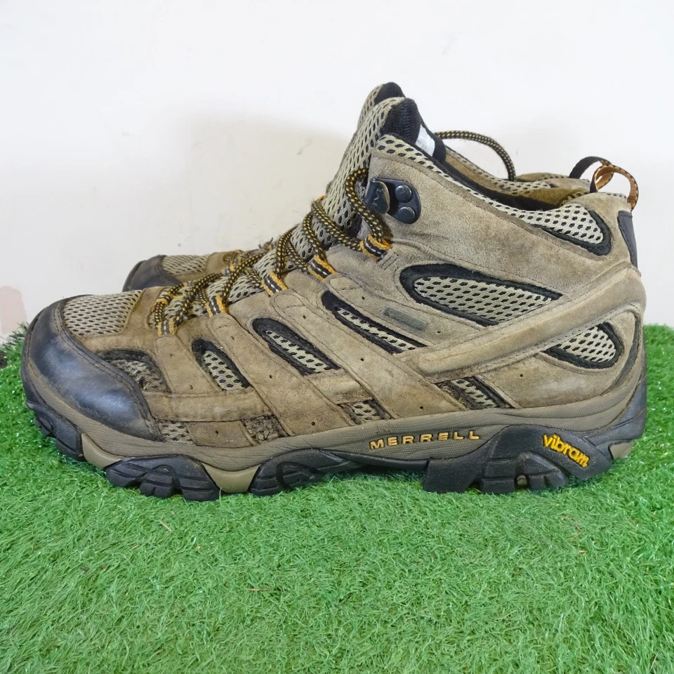 Merrell Stiefel Größe 11 Herren Braun Moab 2 Ventilator Komfort Wandern Wanderschuhe - Bild 3 von 4