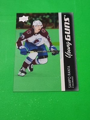 Sampo Ranta 2021-22 Upper Deck Series 2 Clear Cut Young Guns Colorado Avalanche