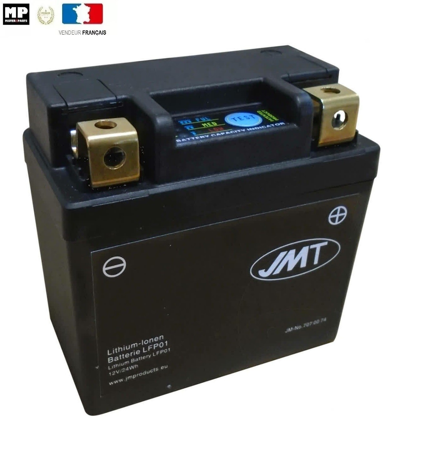 Batterie LITHIUM LFP01 ROYAL ENFIELD INTERCEPTOR 650 INT EFI TWIN 7070074 12V