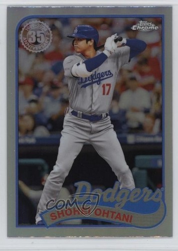 2024 Topps Chrome 1989 Topps Baseball Shohei Ohtani #89CB-5 0ld5