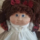 ❤️💙💚1984 Cabbage Patch Jesmar Girl HM #3❤️💙💚Beautiful Brown Hair Blue Eyes