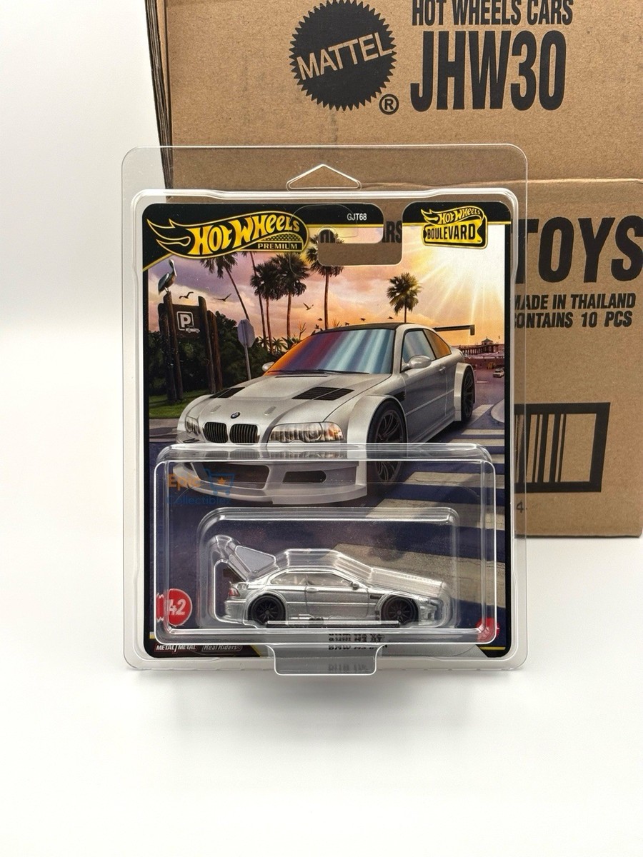 2026 Hot Wheels Premium Boulevard BMW M3 GTR Real Riders Silver W