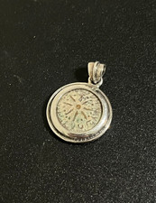 Ancient Widow’s Mite Coin Sterling Silver Pendant – No Chain