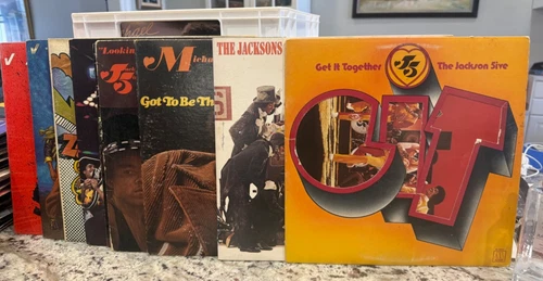 MICHAEL JACKSON & THE JACKSON 5 9X VINYL LP LOT ~ NINE RECORDS SHIP FOR 1  9-4-1