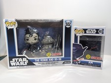 Star Wars Visions Funko Pops - The Ronin & B5-56 (502) and AM (503) - NEW SEALED