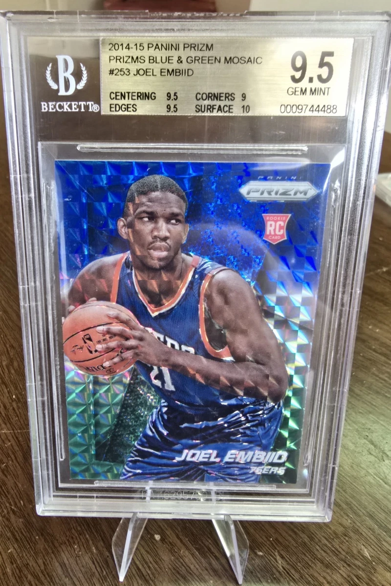 Panini NBA Prizm ジョエル エンビード RC 74/249シリ Panini Joel Embiid Basketball Rookie Sports Trading Cards