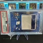 JAXSON DART 2025 Panini Origins #RJY-JDT Rookie Jumbo Jersey Patch Blue /49 PSA