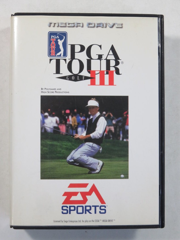 PGA TOUR GOLF III SEGA MEGADRIVE (MD) PAL-EURO (COMPLETE - GOOD CONDITION)