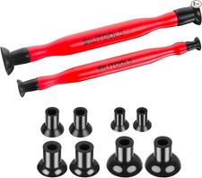 2PCS Valve Lapping Kit with 8 Suction Plates 4 Size, Valve Grinding Tool for Eng