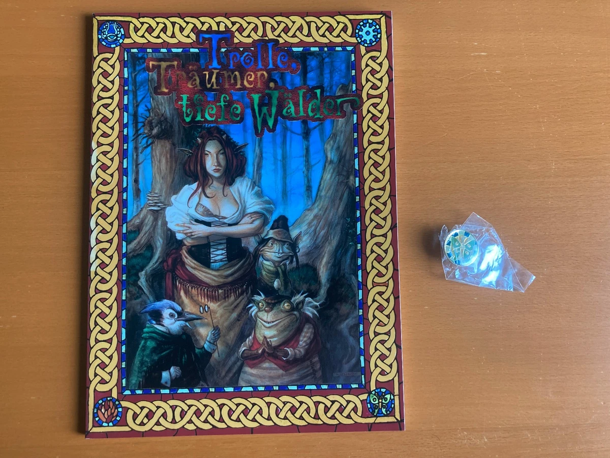 Wechselbalg der Traum Trolle, Träumer, tiefe Wälder Changeling the Dreaming Pin