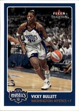 2001 Fleer Tradition WNBA #119 Vicky Bullett
