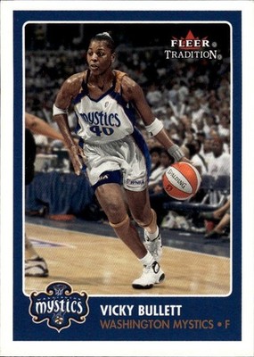 2001 Fleer Tradition WNBA #119 Vicky Bullett