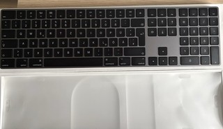 Apple Magic Keyboard Ziffernblock QWERTZ Space Grau Bluetooth