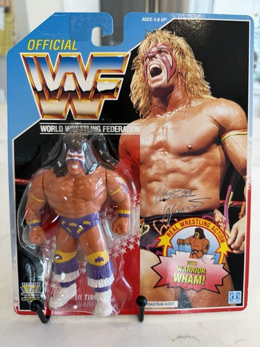 1991 Hasbro Ultimate Warrior Series 3 WWE WWF Wres...
