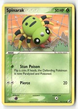 Spinarak 75/115 Common Unseen Forces Pokemon Moderately Played on eBay