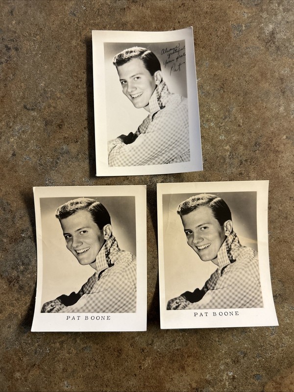 Vintage Pat Boone Promo Photos