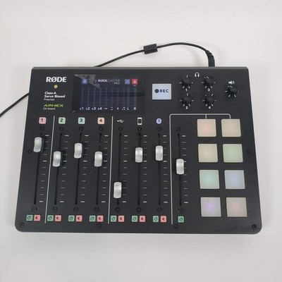 RODE Caster Pro Class-A Servo Biased Preamps APHEX On Board Podcast Production