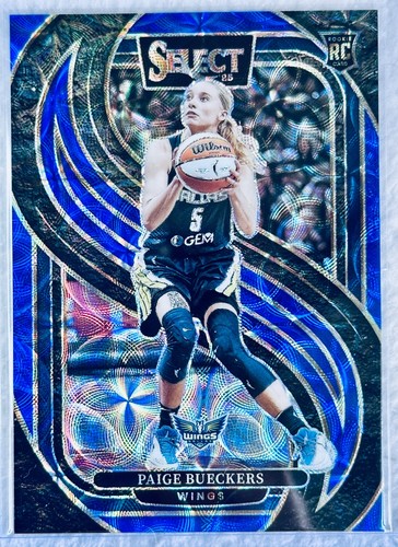 2025 WNBA PANINI SELECT BLUE SCOPE RC PAIGE BUECKERS /199  SP #118 Premier Level