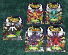 Spider-Man: Planet of the Symbiotes Set of 5 Figures Venom, Riot, Lasher, Hybrid