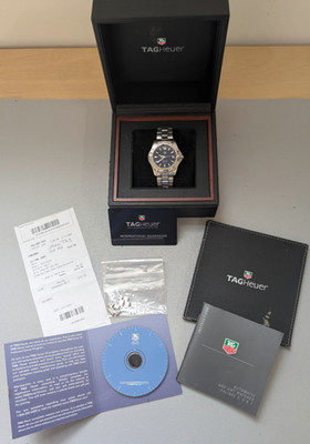 TAG Heuer Aquaracer Men's Black Watch - WAF2110