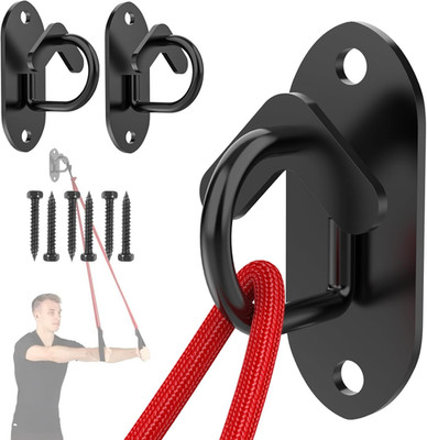 Resistance Band Wall Anchors System, Wall Mount Workout Anchors for Exercise Ban