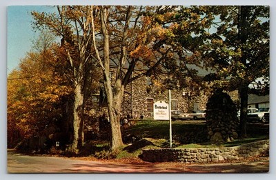 Brotherhood Winery Washingtonville NY Vintage Chrome Postcard Oldest Winery