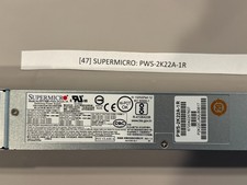   Supermicro PWS-2K22A-1R 2200W 1U Switching Server Power Supply