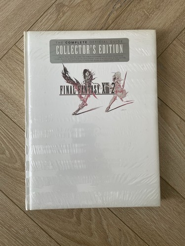 Final Fantasy XIII-2 Official Complete Collectors Strategy Guide Hardback Book