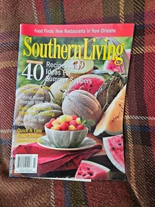 Southern Living Magazines Vintage Lot of 2 June and July 2001