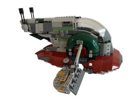 LEGO Star Wars 8097 Slave I Near Complete W/ Instructions- Incomplete