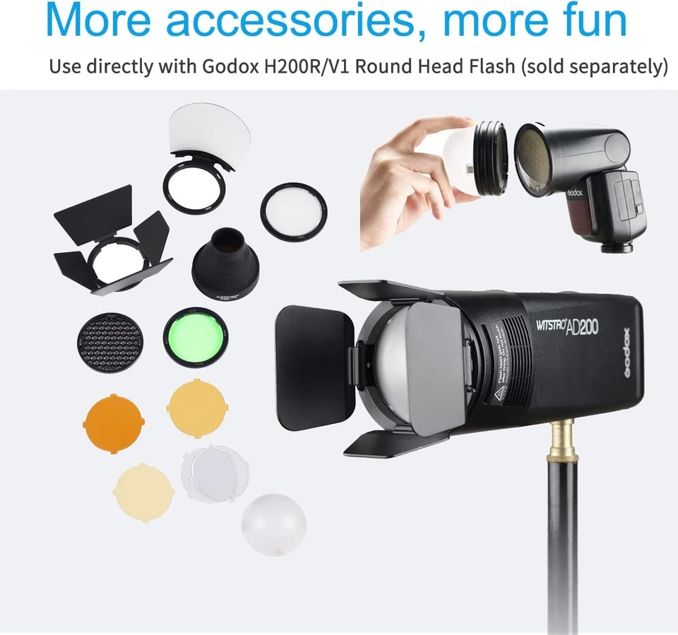 AK-R1 Accessories Kit for H200R Ring Flash - Image 4 of 4