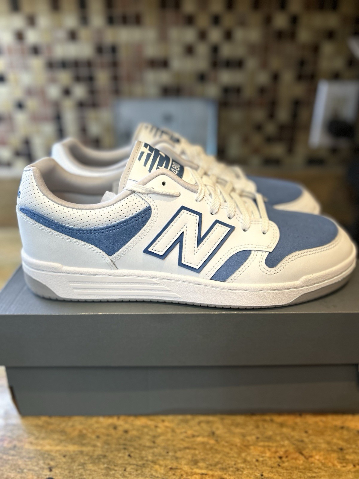 New Balance Blue 480 Casual Sneakers