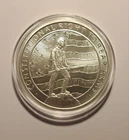5 TROY OZ SILVER ROUND SECOND (2ND) AMENDMENT RIGHT TO BEAR ARMS GSM IN CAPSULE