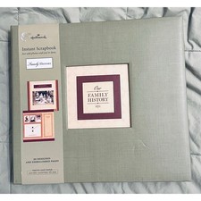 Hallmark Instant Scrapbook Family History 20 Designed  Embellished Pages New