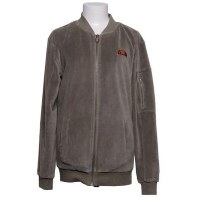 Ellesse, Bomberjacke, Damen, Größe: XS, Beige, Baumwolle/Polyester #A7j