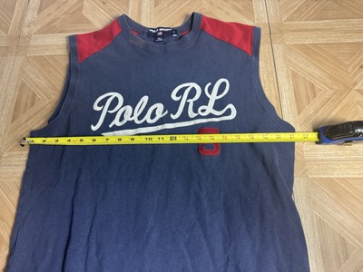 Vintage Polo Sport Ralph Lauren Tank Top Mens Medium | eBay