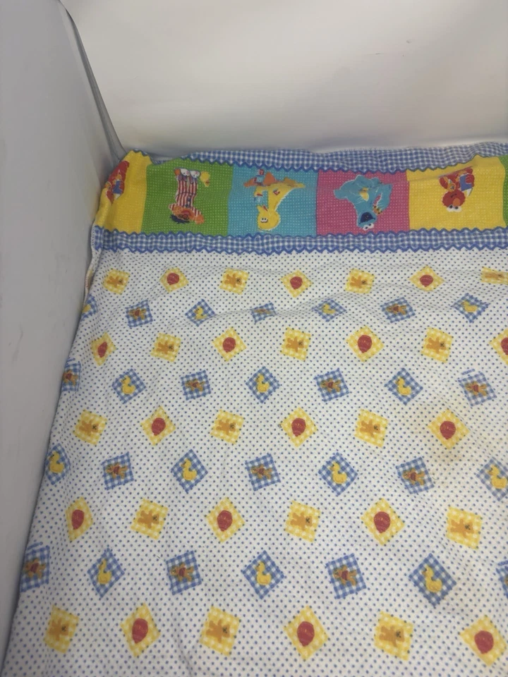 Manta receptora vintage de franela para bebé Sesame St Foto 2 de 4