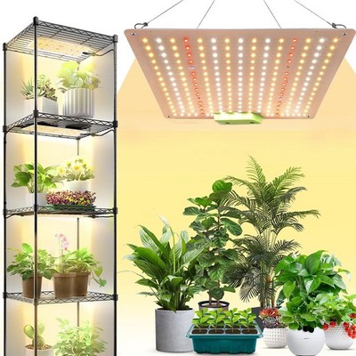 LED Grow Light Vollspektrum Pflanzenlampe Panel Indoor Veg Flower Gewächshaus