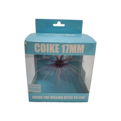 HIDEUP COIKE 17MM Color #266 Clear Salmon Pepper Urchin Soft Bait