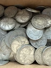 Canada Silver King George 25 Cents Coins .800 - 10 Coins - BULK LOT