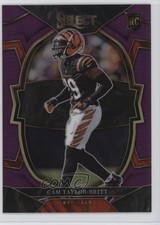 2022 Panini Select Concourse Purple Prizm 72/75 Cam Taylor-Britt Cameron 1l48